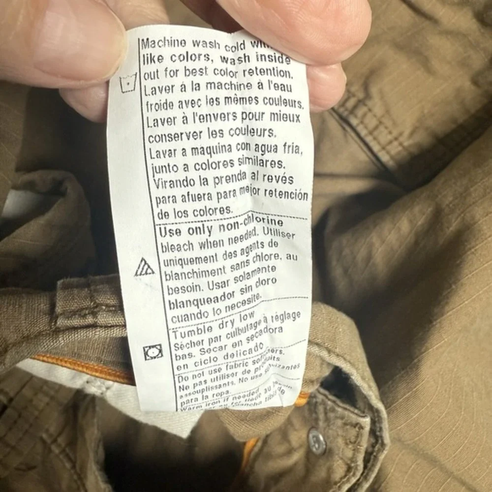 Carhartt 101148 Cargo Work Pant 42x32‎ Relaxed Fit Ripstop Field Khaki Utility
